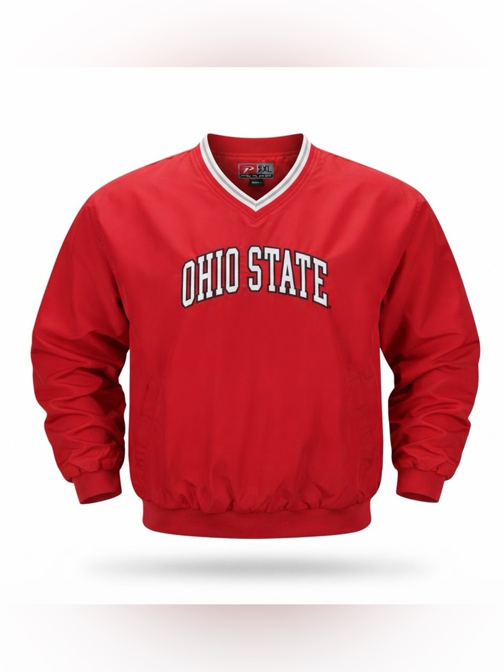Pro Player Red Ohio State Pullover Sweater